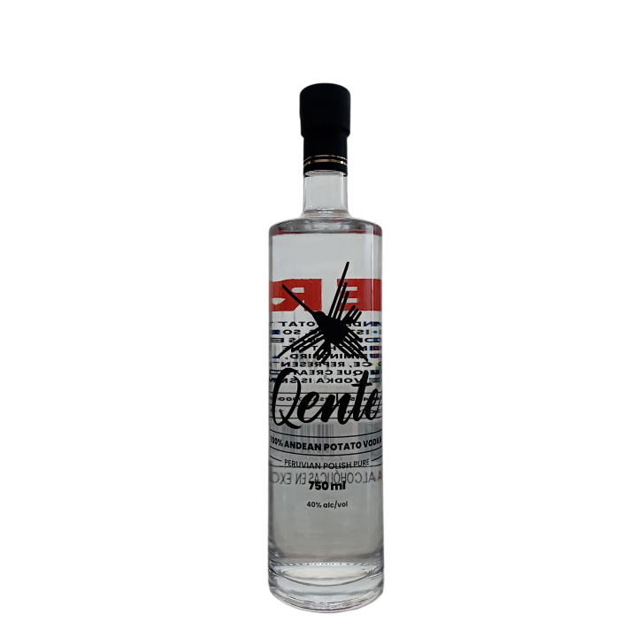 Vodka Qente Artesanal Botella 750ml